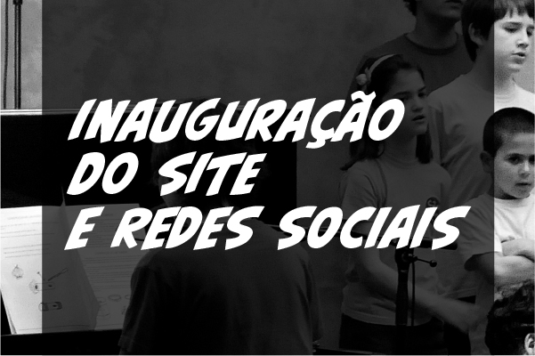 Novo site e redes sociais
